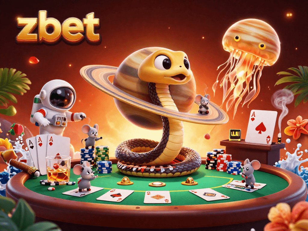 Zbet elevates the casino experience with astronaut mice betting on its unique Saturn roulette.
