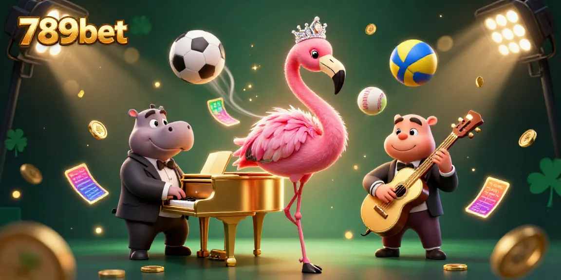 Experience the vibrant world of 789bet with lively characters and dynamic sports betting elements.